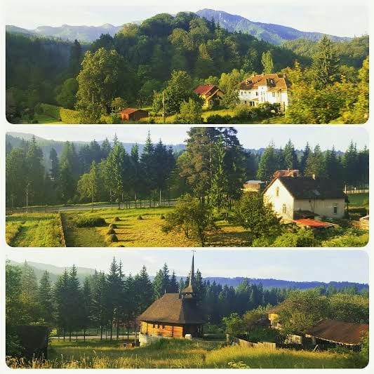 Maramures from the train