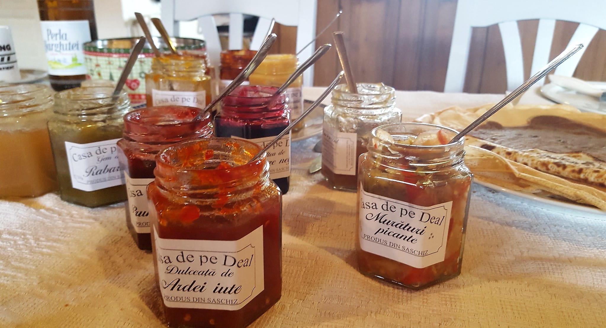 Degustare dulceata Casa de pe Deal