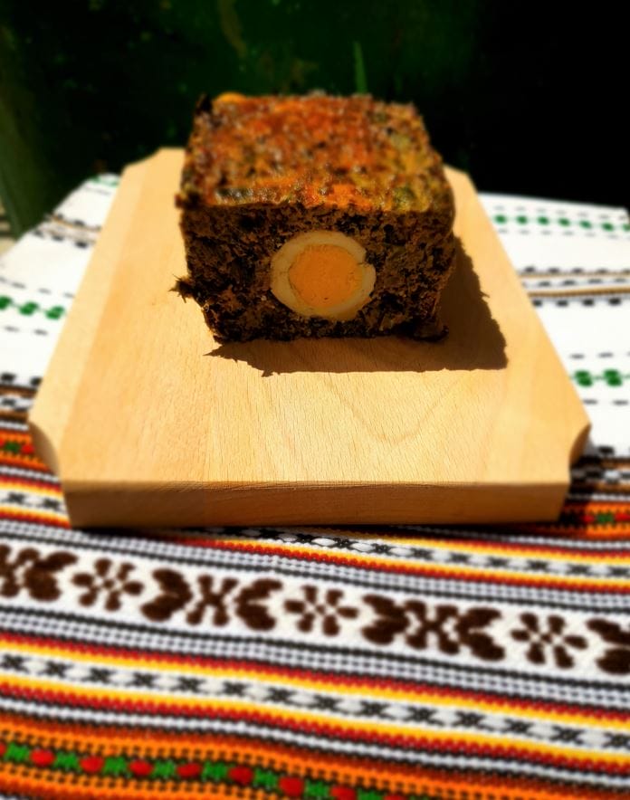 Ingrediente drob de porc traditional romanesc